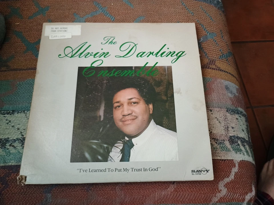 The Alvin Darling Ensemble 83  Savoy Vinyl LP Ive Learned To Put My Trust In God - Image 1 of 4