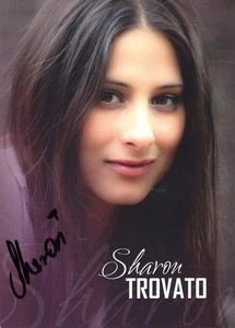 Sharon Trovato - original signierte Autogrammkarte - Picture 1 of 1
