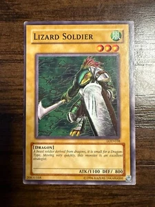 Yu-Gi-Oh! Lizard Soldier LOD-038 Legacy of Darkness Unlimited - Picture 1 of 2