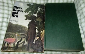 Pájaros, bestias y hombres: historia humanista de la zoología ~ H.R. Hays HbDj en MELB - Imagen 1 de 10