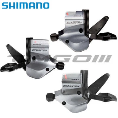 Shimano Claris SL-2400 2/3×8 Speed Flat Bar Shifter Trigger Lever RAPIDFIRE PLUS - Image 1 of 4