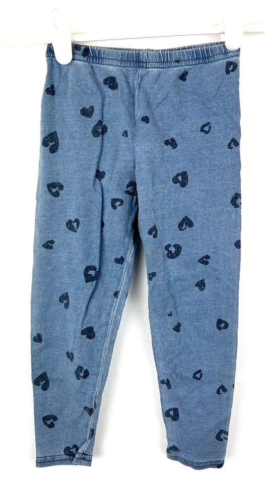 Espléndidos Pantalones Informales Niña Azul Estampado Gráfico Talla 2T Foto 1 de 2