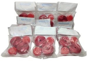 9 Benotto Smooth Red Handlebar Tape Cello Bar pack Vintage Bicycle New cinta - Picture 1 of 5