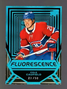 2021-22 Cubierta Superior Serie 2 Azul Fluorescencia FL50 COLE CAUFIELD RC 23/50 HABS - Imagen 1 de 2