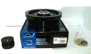 PULEGGIA ALBERO MOTORE SMORZATORE+PULEGGIA ALTERNATORE FOR BMW 318D - Picture 1 of 1