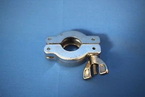 Leybold DN10/16 KF clamping ring, Aluminum - Picture 1 of 3