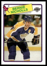 1988-89 NHL Topps Bernie Nicholls Los Angeles Kings #169