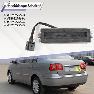 INTERRUPTOR PORTÓN TRASERO PARA VW PASSAT VARIANT 3B6 AÑO 00~05 BOTÓN MICRO MANIJA ABRIDOR - Imagen 1 de 4