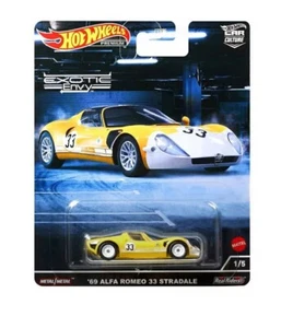 Hot Wheels Premium ‘69 Alfa Romeo 33 Stradale Exotic Envy. Brand New Sealed - Picture 1 of 1