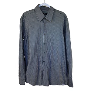 Hugo Boss Shirt Mens Adult Size Large Blue Long Sleeve Button Up Casual - Picture 1 of 10
