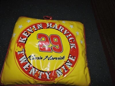 Kevin Harvick #29 Shell/pennzoil/cojín asiento nascar amarillo y rojo Foto 1 de 3
