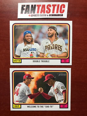 2022 Topps Heritage  High Number YOU PICK Combo Cards Insert - Image 1 of 2