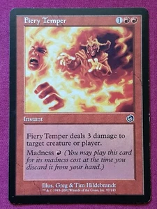 Magic The Gathering TORMENT FIERY TEMPER red card MTG - Bild 1 von 2