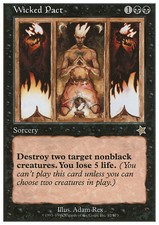 Magic the Gathering MTG Wicked Pact (92) Starter 1999   NM