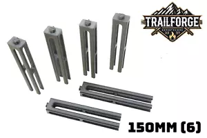 Trailforge 1/18 Scale RC Crawler Course Add-On Modules: 6x Post Risers 150mm 6" - Picture 1 of 4