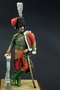 CGS Oficial Francés Cazador de Guardia Napoleónico 120mm Kit Sin Pintar CORRY - Imagen 1 de 2
