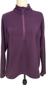 Eddie Bauer Ascent XL Tall XLT Half Zip Polartec Fleece Mock Neck Long Sleeve - Picture 1 of 10