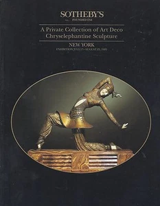 SOTHEBY’S ART DECO Chryselephantine Sculpture Coll Chiparus Exhibition Catalog  - Bild 1 von 1