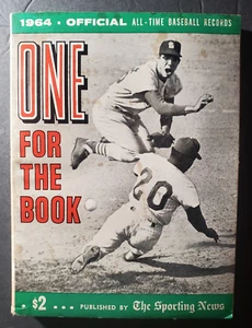 Vintage 1964 "The Sporting News One for the Book All Time Baseball Records" - Picture 1 of 13