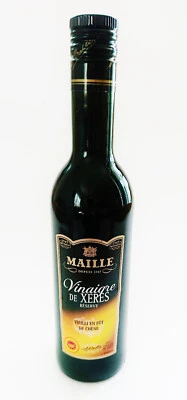 Sherry Essig Vinaigre de Xérès Maille 500ml Glasflasche original aus Frankreich! - Bild 1 von 4