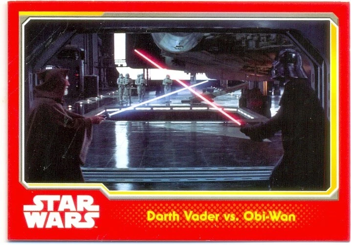 Topps:2015 Journey To The Force Awakens "Darth Vader vs. Obi-Wan"#33 - Image 1 of 1