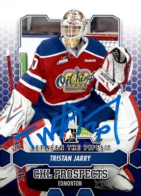 Tristan Jarry - Signed 2012-13 In The Game Between The Pipes Prospects Card #15 - Image 1 of 2