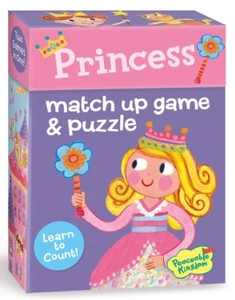 Match Up Game & Puzzle, Learn to count Princess by Peaceable Kingdom - Picture 1 of 2