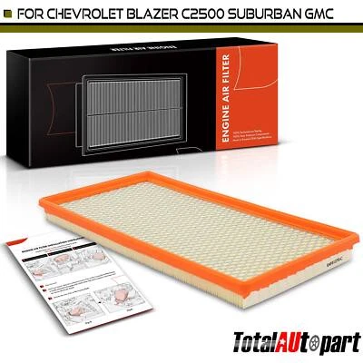 Nuevo filtro de aire del motor para Chevrolet Blazer C1500 Suburban C3500 C3500HD K1500 Foto 1 de 4