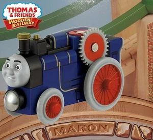 THOMAS & FRIENDS HOLZBAHN ~ FERGUS ~ NEUWERTIG NEU IN DER BOX 1. JAHR AUSGABE - Bild 1 von 12