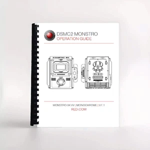 RED DSMC2 Monstro Operation guide Manual - Picture 1 of 1