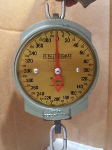 Detecto Cast Iron Scale, No. 11S 400lbs. Excellent Cond. No Dents- Scratches Usa