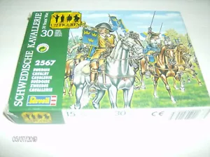 Revelle #2567 Swedish Cavalry (30 Years War) 30 Pieces 1/72 Scale MIB on sprue - Picture 1 of 1