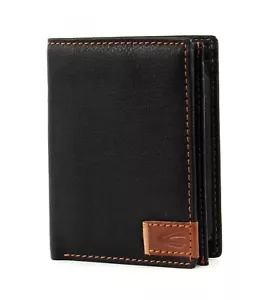 Cartera Camel Active California Cartera Monedero Cuero Negro Nueva - Imagen 1 de 4