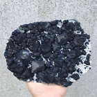 1.85Kg Natural Blue Fluorite Mineral Samples Quartz Crystal Cluster