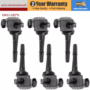 6x Ignition Coil For Holden Rodeo TF RA Jackaroo Frontera UT 6VD1 6VE1 3.2L 3.5L - Picture 1 of 6