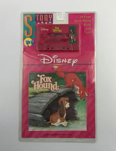 Vintage The Fox And The Hound By Disney Audio Entertainment Read Along Book Tape - Picture 1 of 4