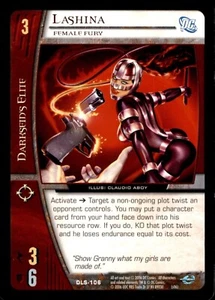 Lashina - Female Fury DLS-106 Legion Of Super-Heroes VS System 2006 TCG CCG - Picture 1 of 2