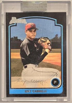 2003 Bowman Baseball Eny Cabreja #/250 Rookie RC Houston Astros - Imagem 1 de 2