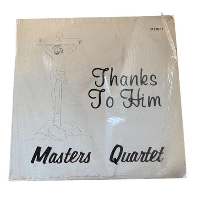 Masters квартет «Спасибо ему» винтажный госпел стерео виниловая пластинка 12» 33 об/мин - Изображение 1 из 2