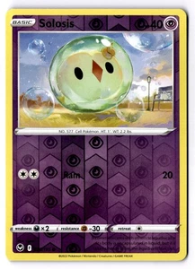 Solosis Reverse Holo Common SWSH12: Silver Tempest 076/195 NM - Picture 1 of 2