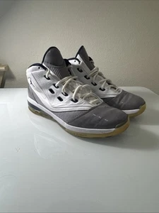 Nike Air Jordan Men XV 1.5 GrayWhite Mid Shoes Sneakers Size 12 - Picture 1 of 12