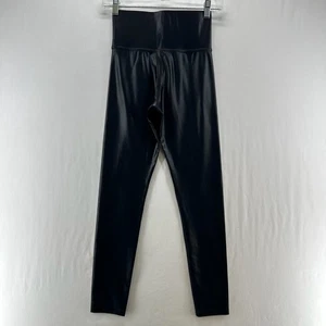 Carbon 38 High Rise Full-length Leggings Sz XS Wide Waistband Takara Shine Black - Picture 1 of 12