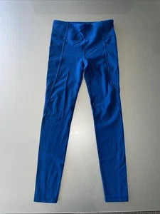 Athleta Girl High Rise Stash Your Treasures Tight Blue LG/12 - Picture 1 of 5