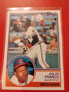 1983 Topps Traded - Julio Franco #34T Rookie Card! Scharf!🔥 - Bild 1 von 2