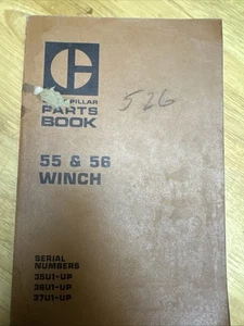 MANUAL DE PIEZAS CAT Caterpillar 55 y 56 pulgadas - Imagen 1 de 13