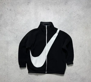 Nike Big Swoosh Sherpa Nylon Vintage Wendejacke - Bild 1 von 13
