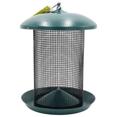 Zenport Z203010 Hanging Bird Seed Screen Feeder, Green - Image 1 of 4