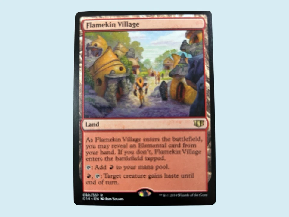 FLAMEKIN VILLAGE, Commander 2014, Near Mint, Magic The Gathering MTG - Image 1 of 1