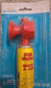 Super Loud Air Party Horn Noisemaker Celebrations, Holidays Sports Hand Held - Picture 1 of 2