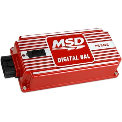 6425CR Factory Refurbished MSD Digital 6AL Ignition Control - Red - Image 1 of 4